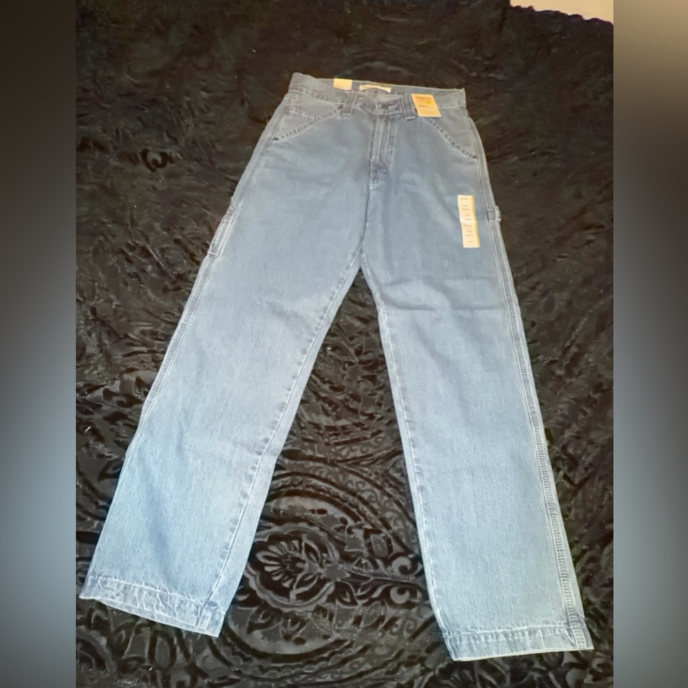 Levi’s Stratus Carpenter Sz 30X32 Classic Blue Denim Jeans BRAND NEW
